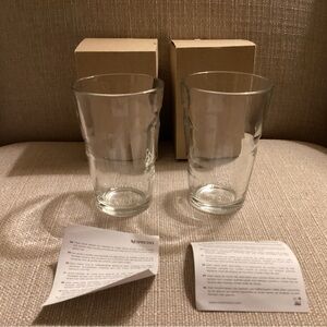 Pair of Nespresso View Recipe Glasses